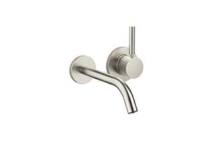 META tap brushed platinum matt