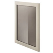 FRAME DOOR WITH TRANSPARENT BRONZE GLASS GLOSSY MATT LACQUERED 14