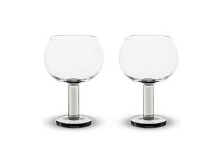 PUCK Balloon Glasses x 2