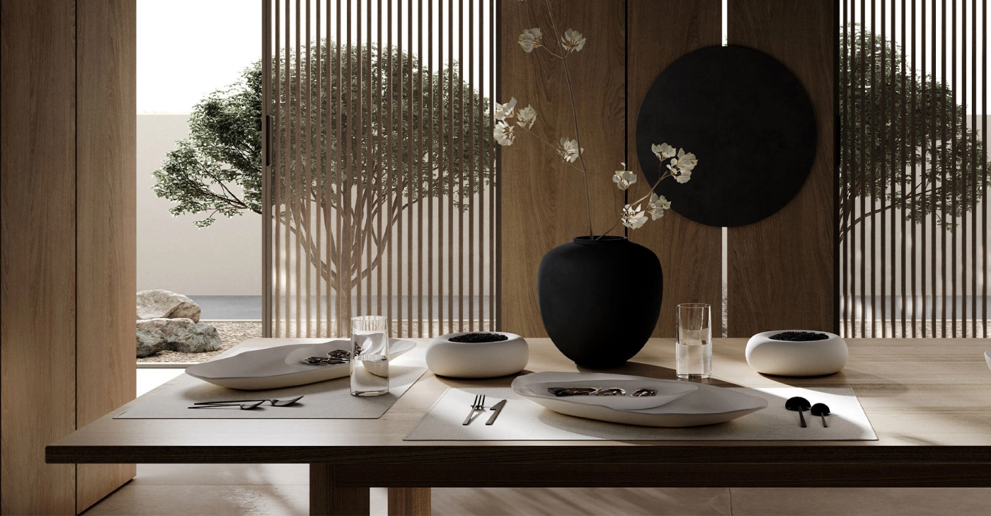 თეფში NATIVE OVAL TRAY SET of 3 3