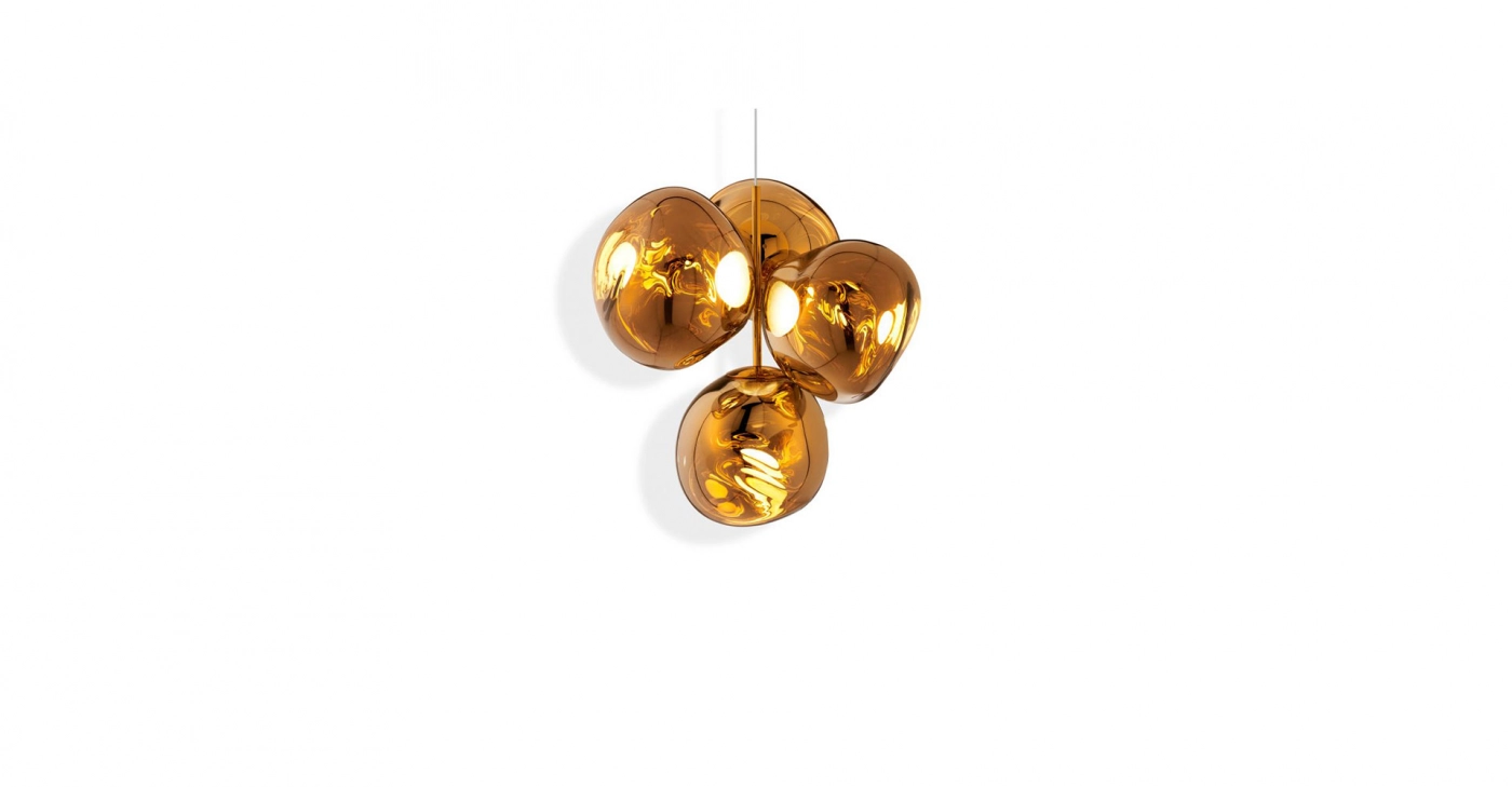 Melt Gold 54x63cm 2