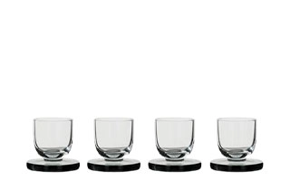 PUCK Shot Glasses x 4