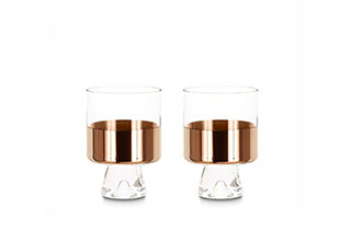 Tank Glasses Copper x2