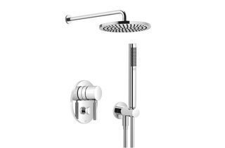 META shower chrome