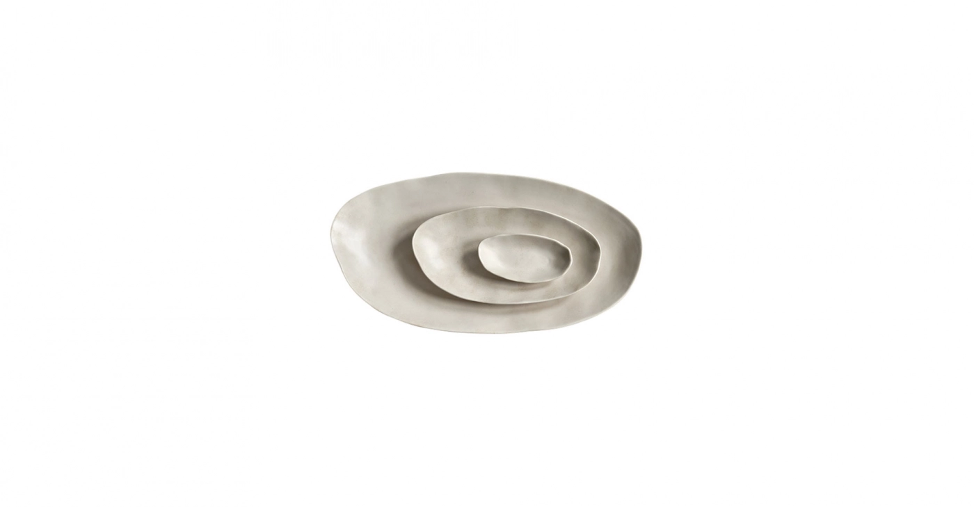 თეფში NATIVE OVAL TRAY SET of 3 2