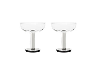 PUCK Coupe Glasses x 2