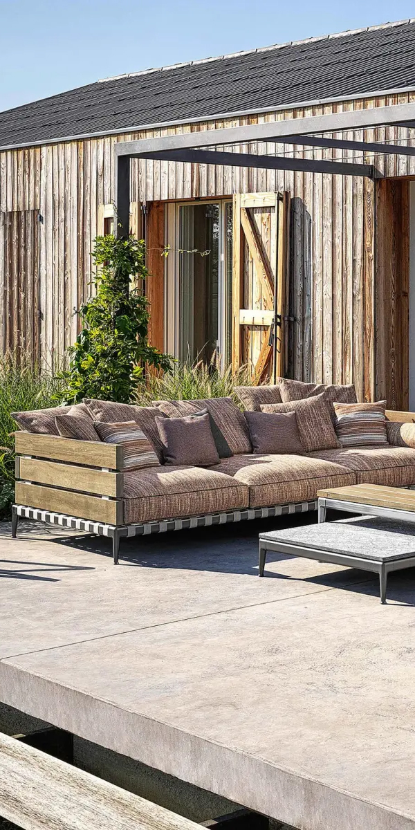 ANSEL OUTDOOR SOFA 449 Belle Maison